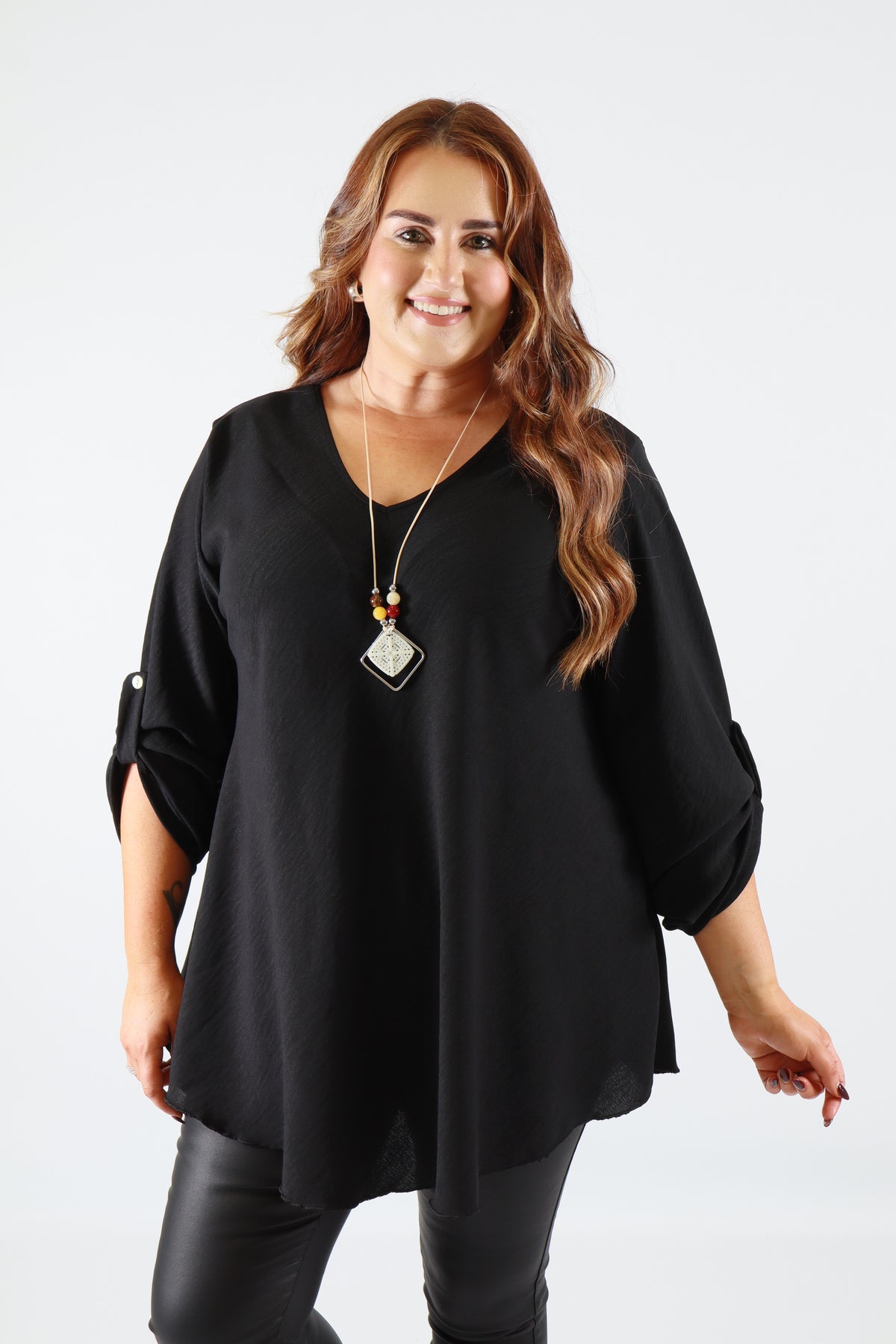 Molly Blouse in Black