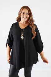 Molly Blouse in Black
