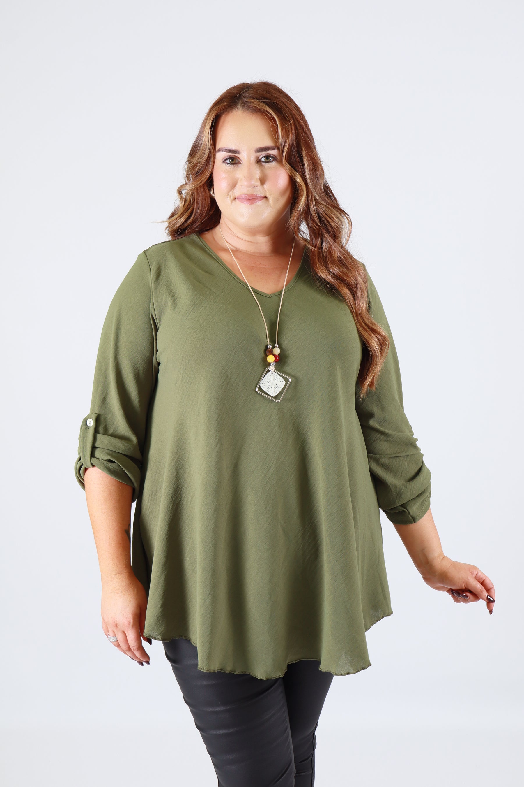 Molly Blouse in Teal