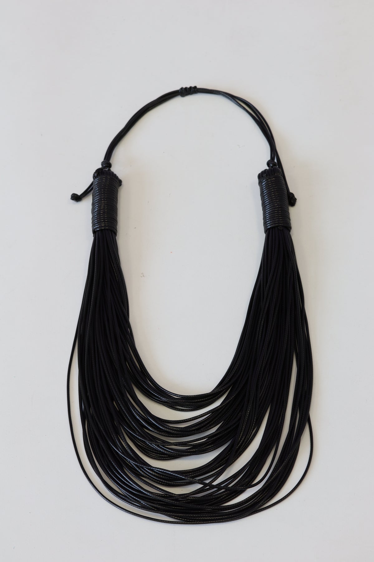 Pru Black Necklace