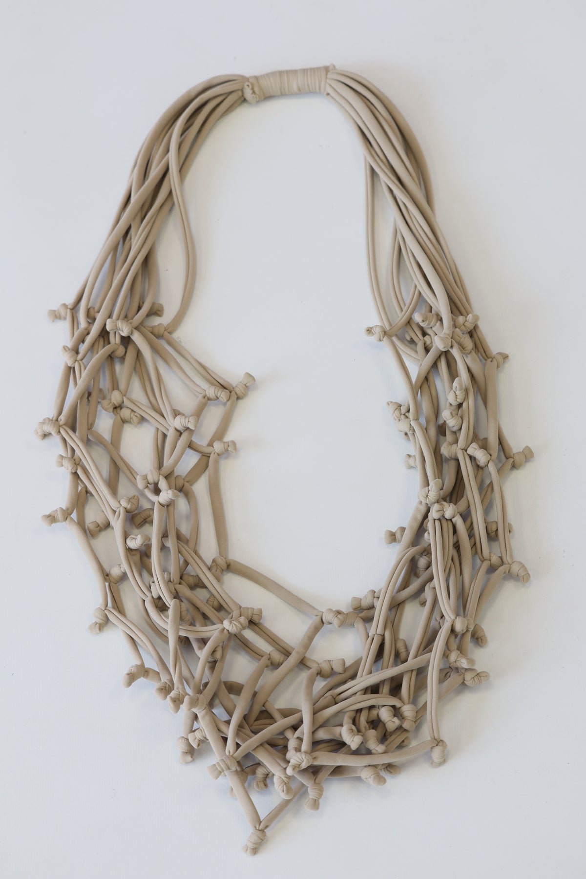 Kya Tan Knotted Necklace