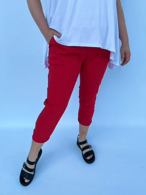 Hailey Jogger in Red