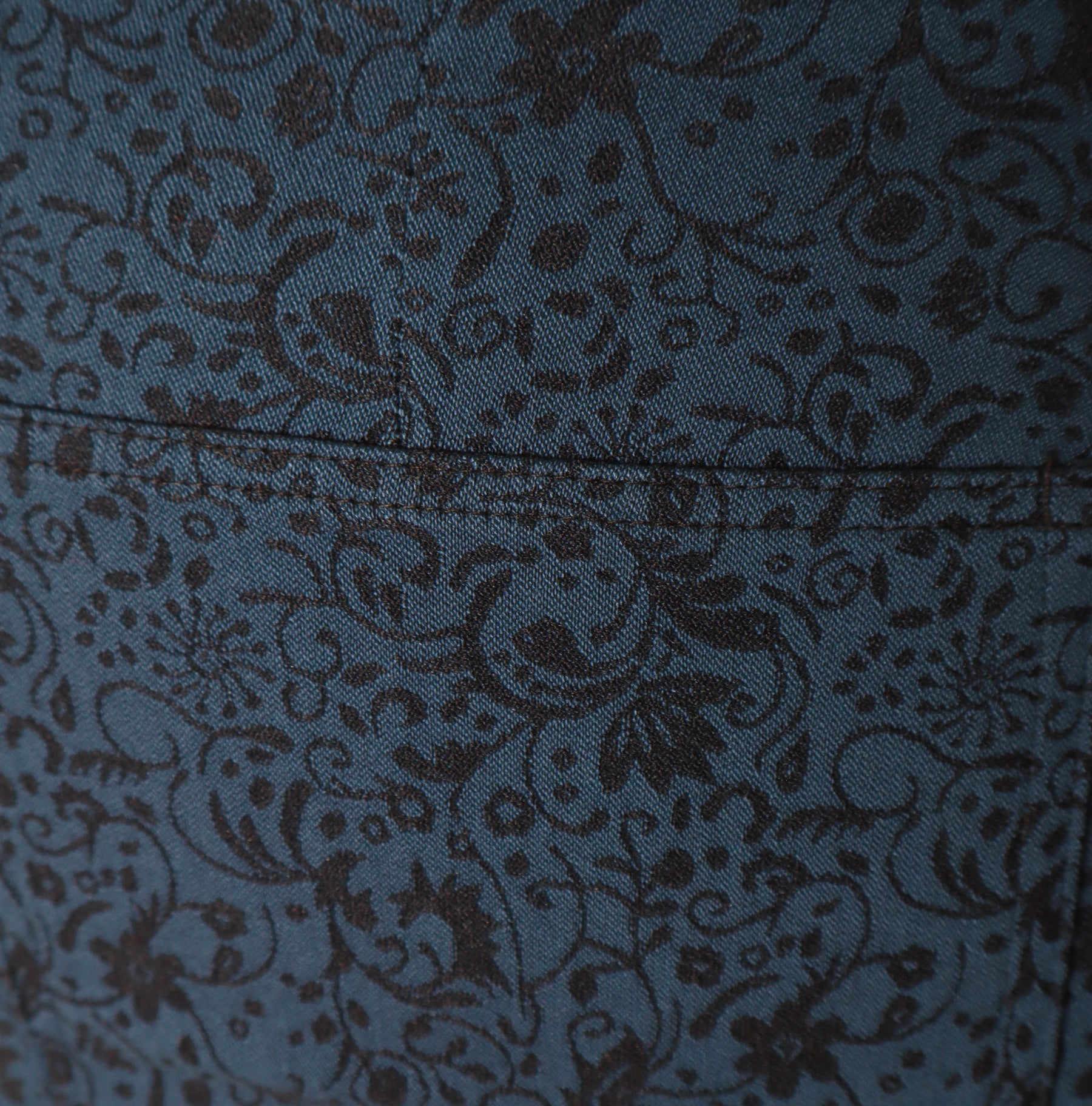 Pinns Jacquard Trousers in Navy