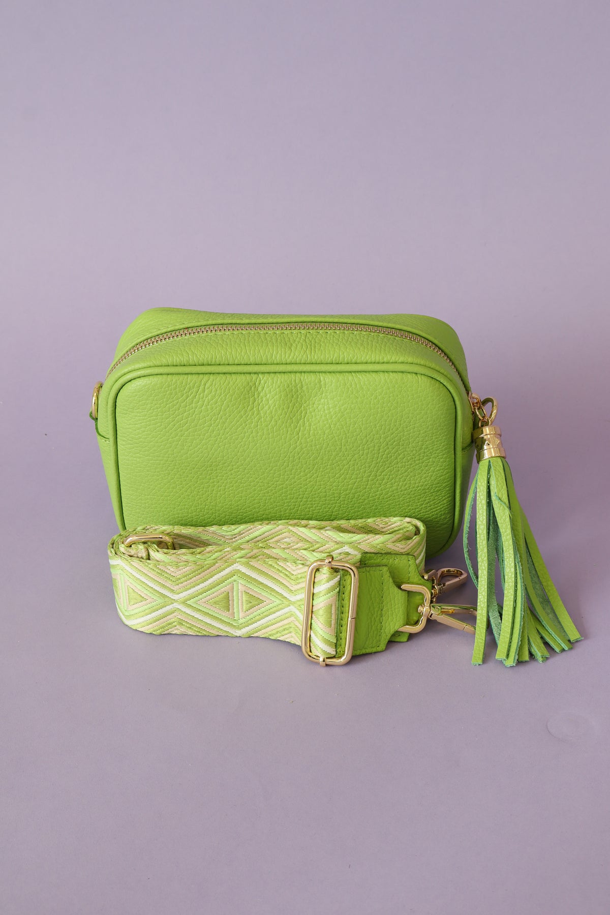 Remi Handbag in Lime