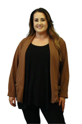 Esme Blazer in Tan