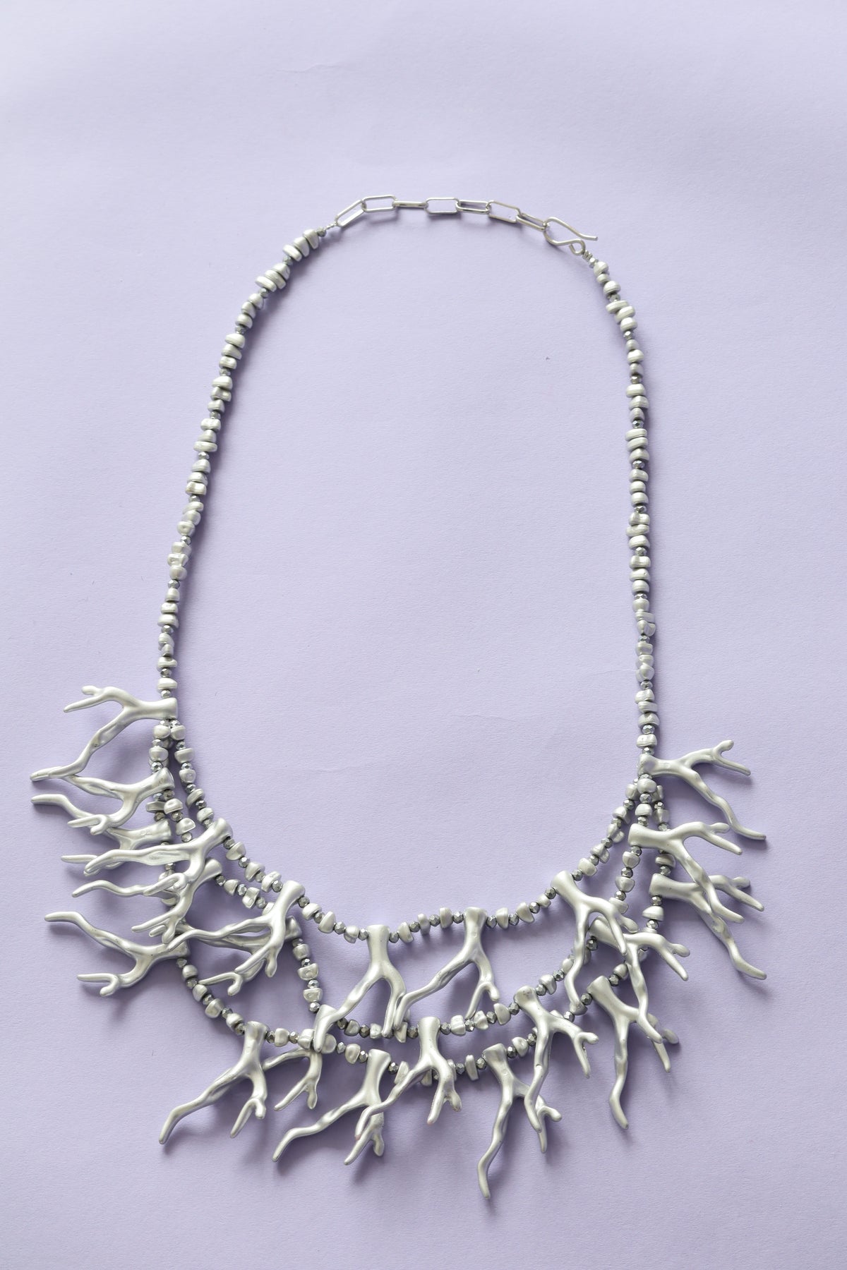 Mara Necklace in Silver