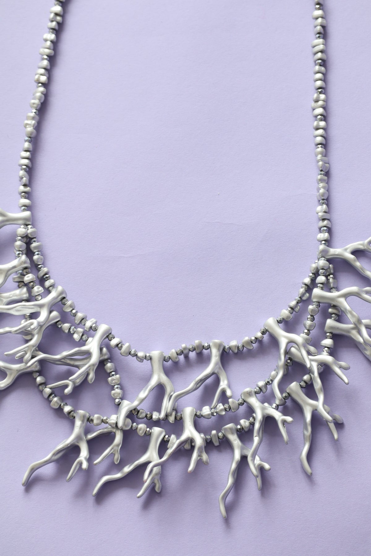 Mara Necklace in Silver