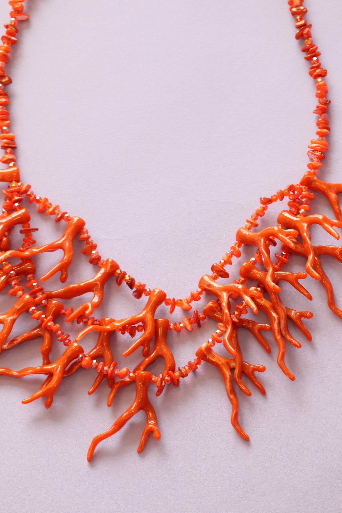 Mara Necklace in Rust