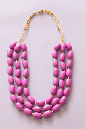 Aya Purple Necklace