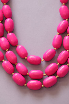 Aya Pink Necklace