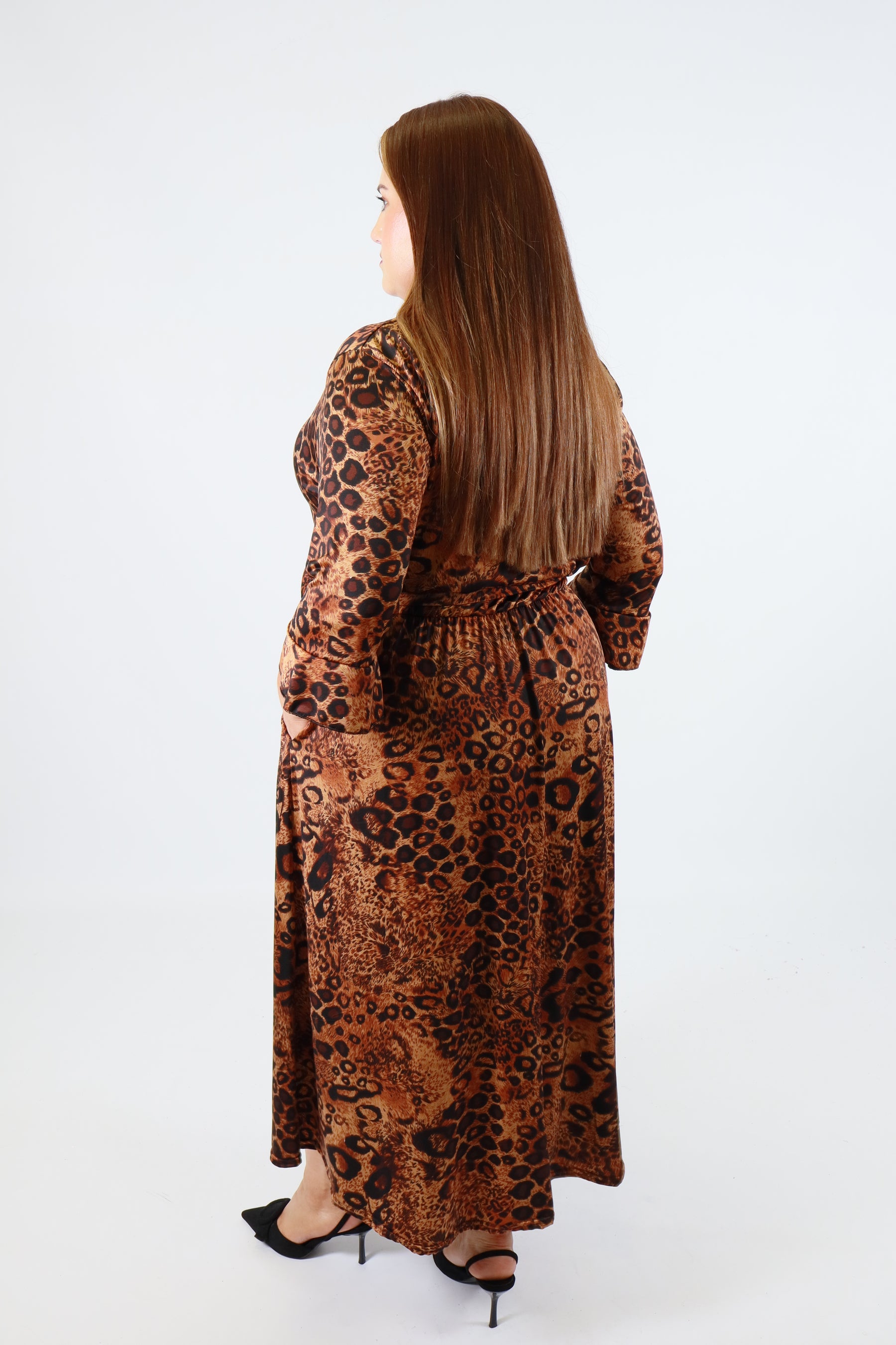 Dani Dress in Leopard