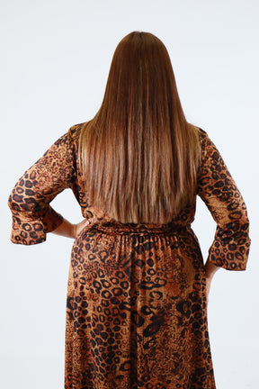 Dani Dress in Leopard