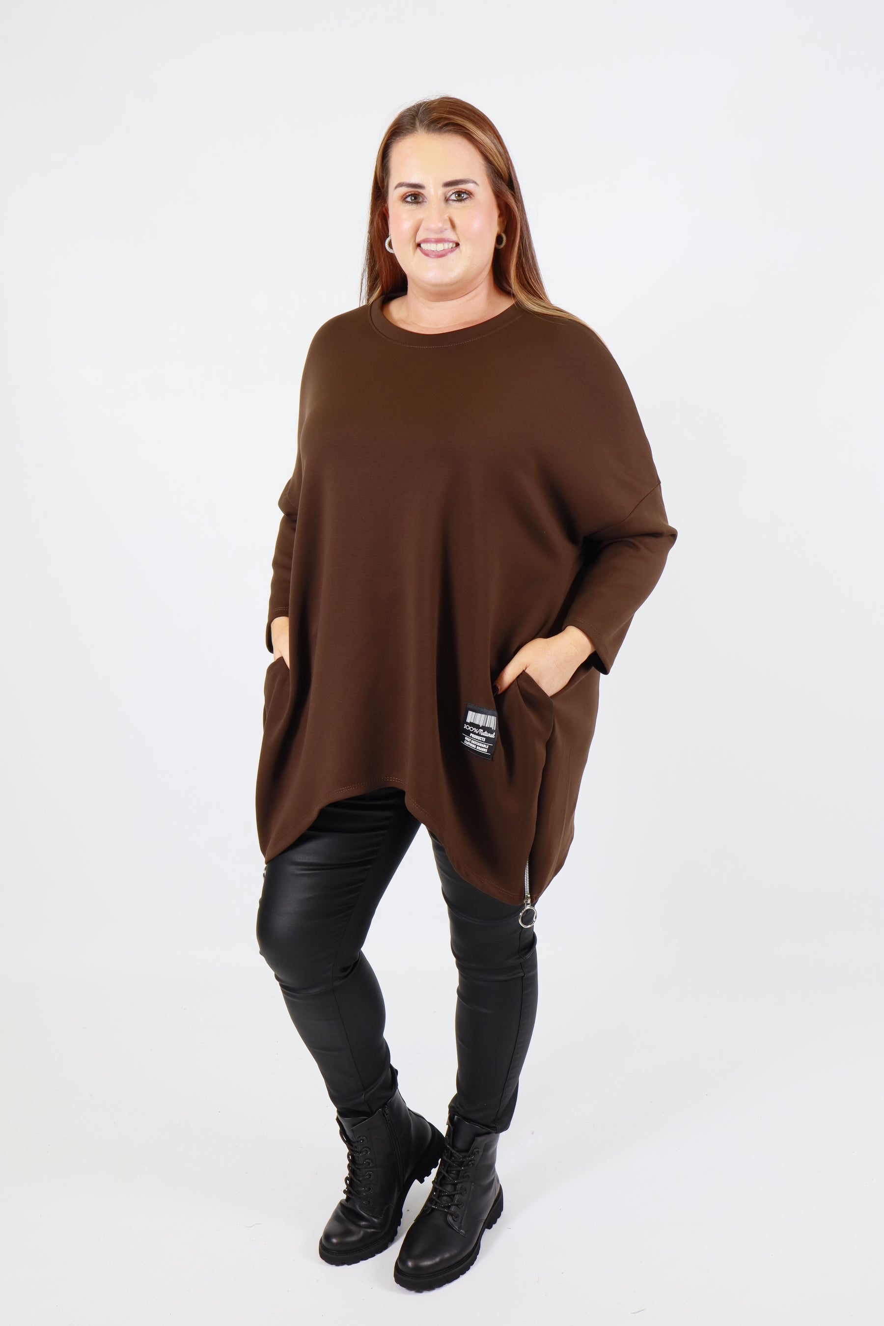 Zara Sweater in Brown