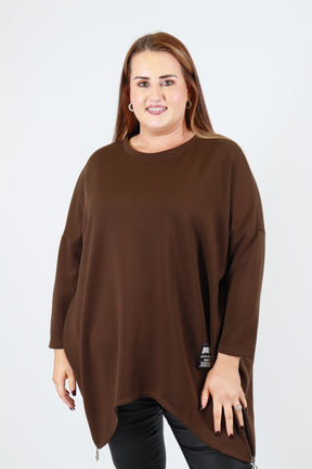 Zara Sweater in Brown