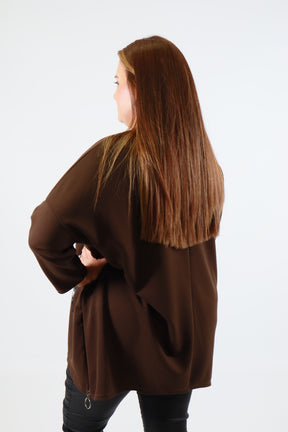 Zara Sweater in Brown