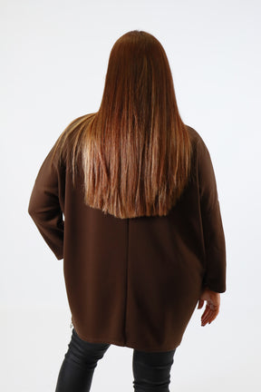 Zara Sweater in Brown