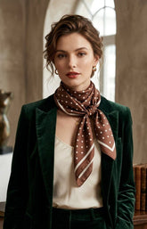 Iris Scarf in Brown 
