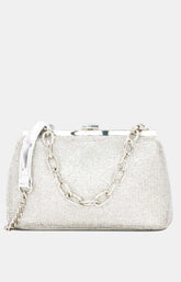 Isabelle Handbag in Silver 
