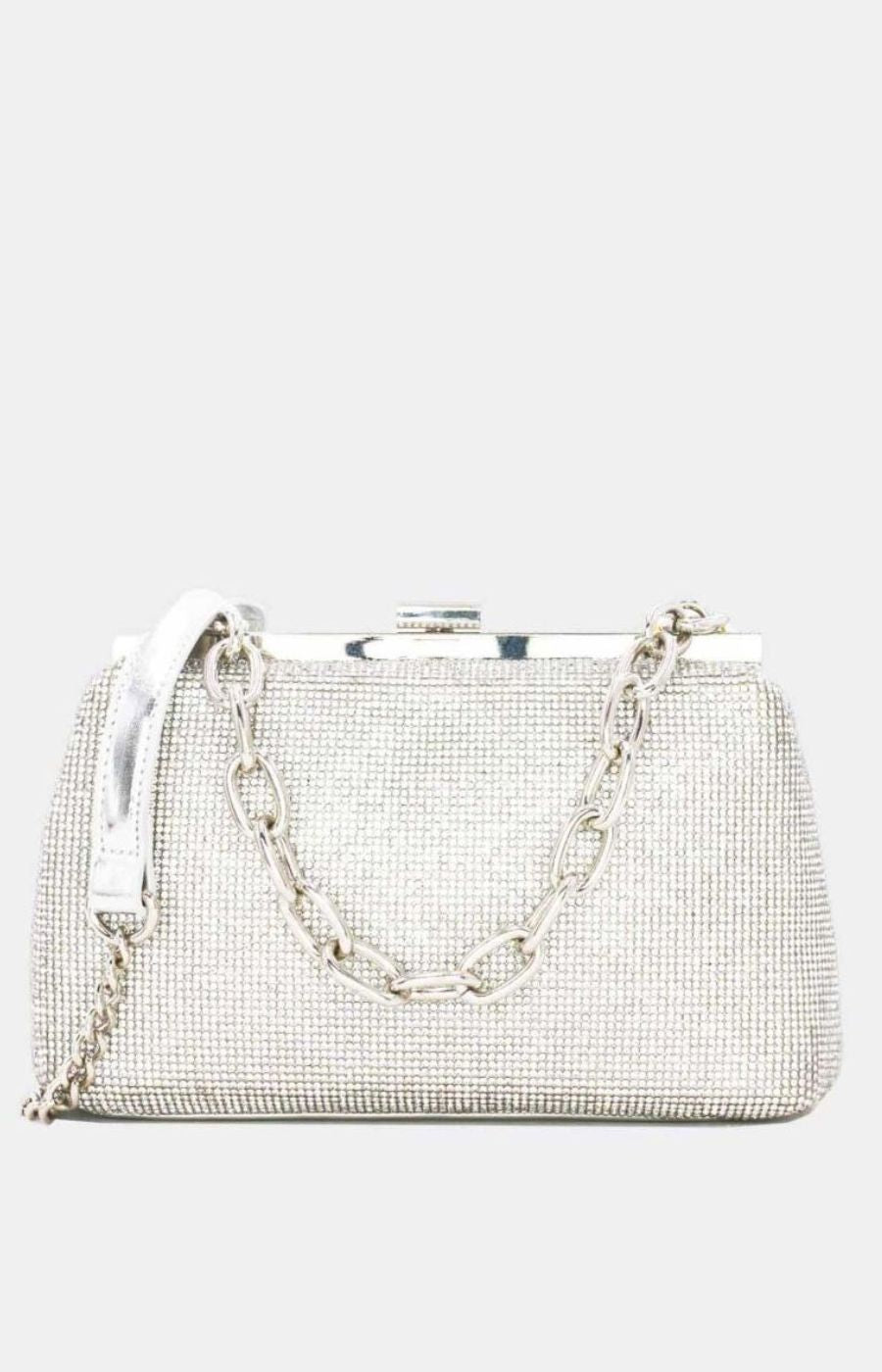 Isabelle Handbag in Silver 