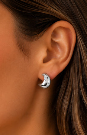 Jada Earrings in Silver 