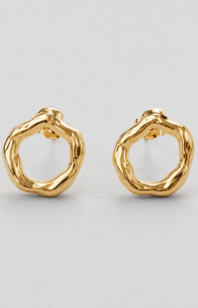 Jenna Earrings in Gold 