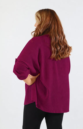 Jessica Blouse in Plum 