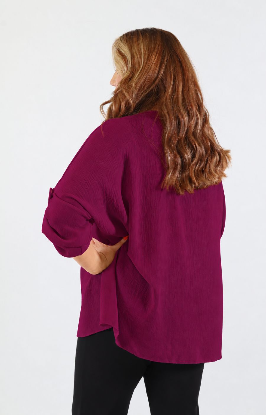 Jessica Blouse in Plum 
