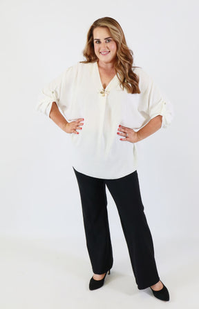 Jessica Blouse in White 