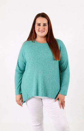 Josie Knit Jumper in Mint 