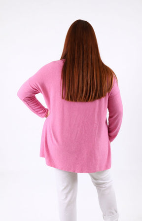 Josie Knit Jumper in Pink 