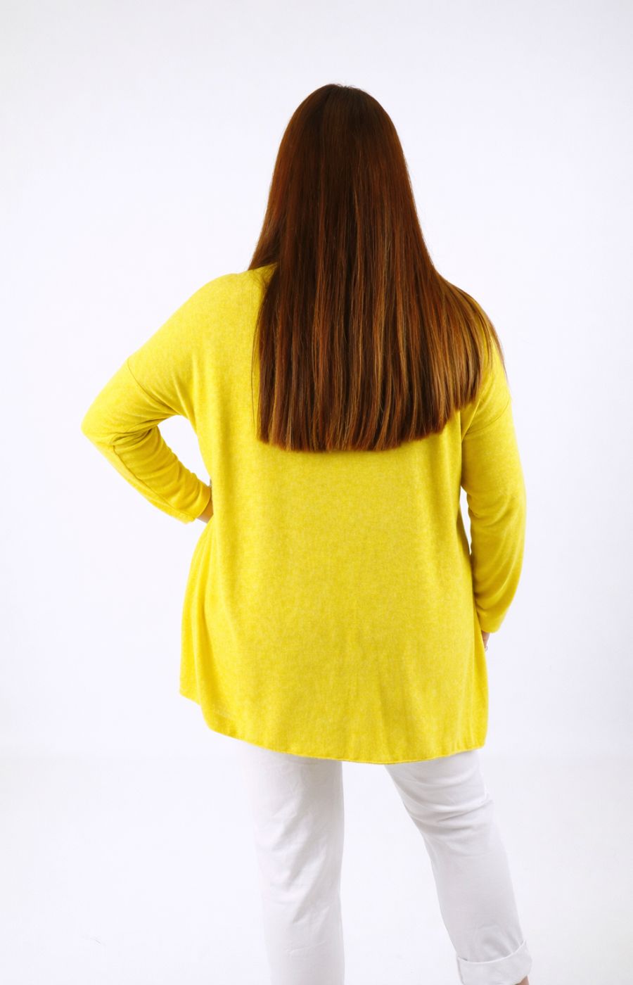 Josie Knit Jumper in Yellow 