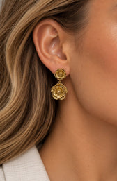 Junia Earrings in Gold 