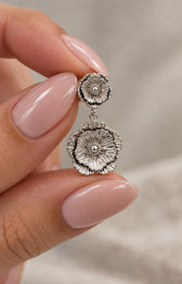 Junia Earrings in Silver 