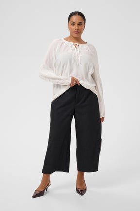 Kaffe Curve Abby Culotte in Charcoal 