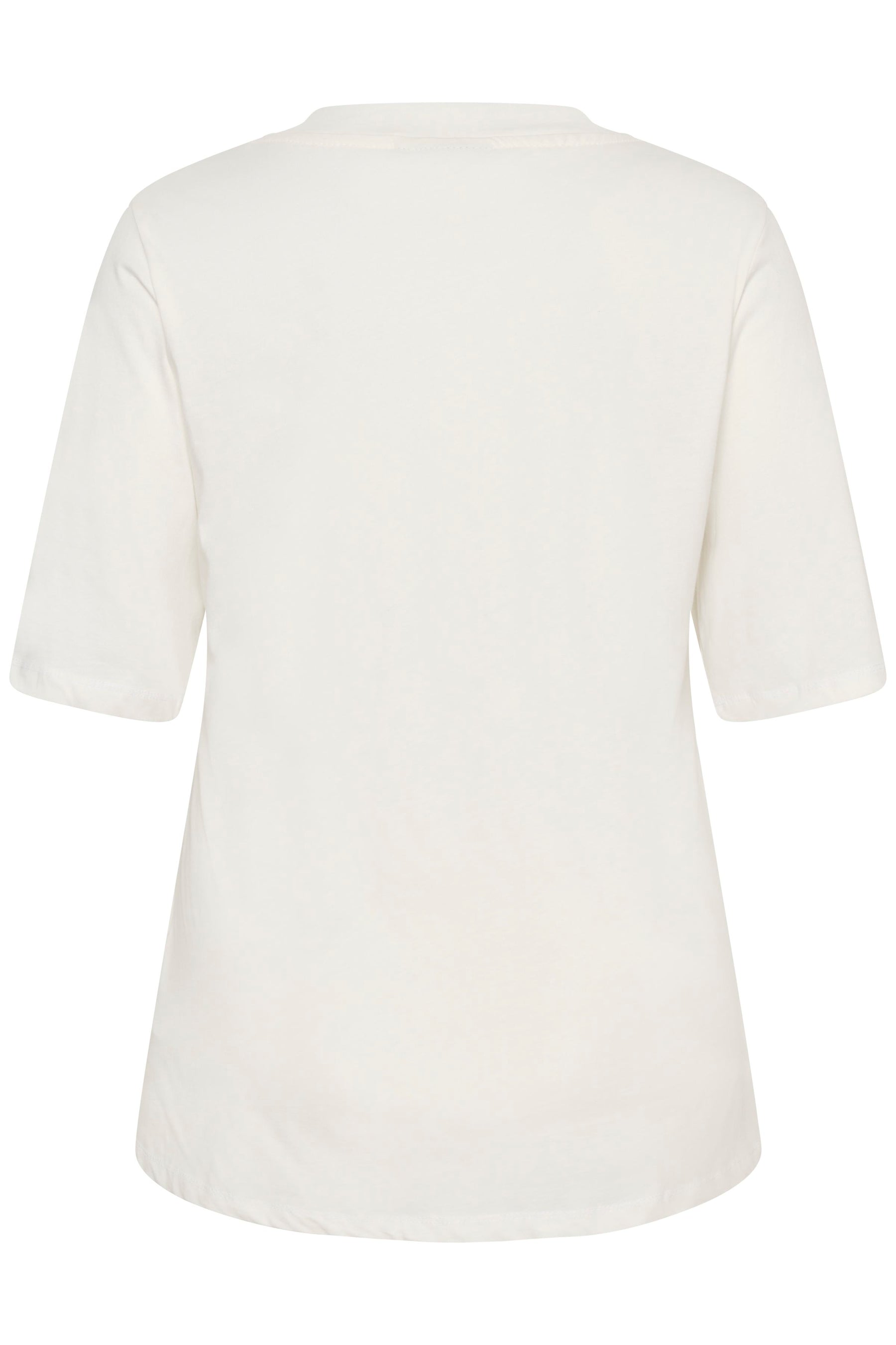 Kaffe Curve Alana T-Shirt in White 