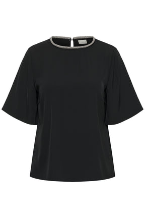 Kaffe Curve Alie Blouse in Black 