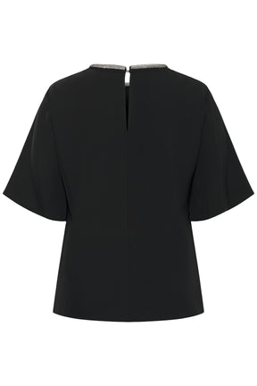Kaffe Curve Alie Blouse in Black