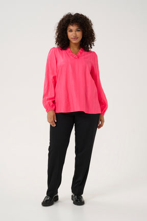 Kaffe Curve Anni Blouse in Pink