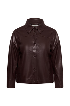 Kaffe Curve Arensa Jacket in Fudge 