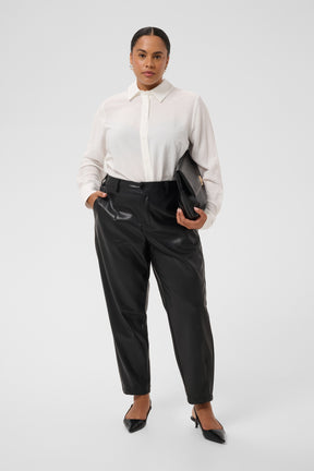 Kaffe Curve Arensa Trousers in Black 