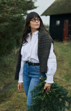 Kaffe Curve Belli White Shirt