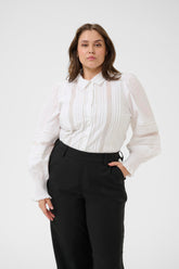 Kaffe Curve Belli White Shirt