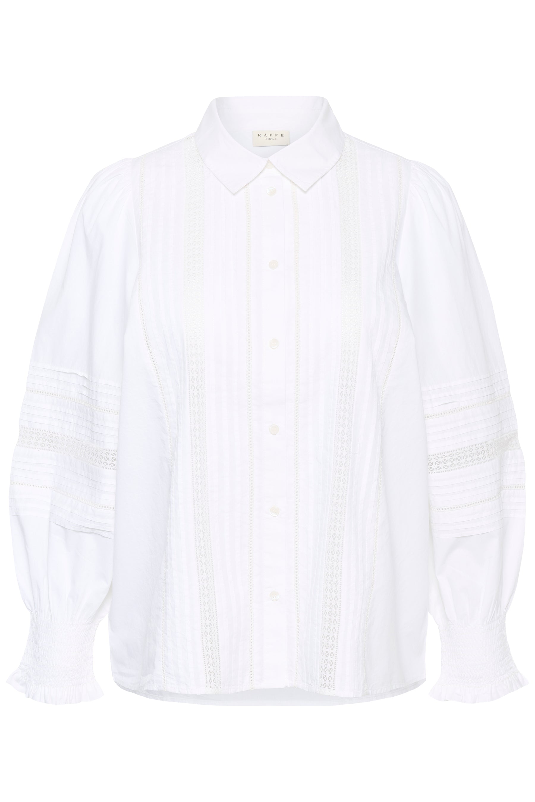 Kaffe Curve Belli White Shirt