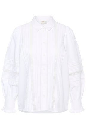 Kaffe Curve Belli White Shirt