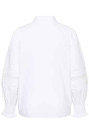 Kaffe Curve Belli White Shirt
