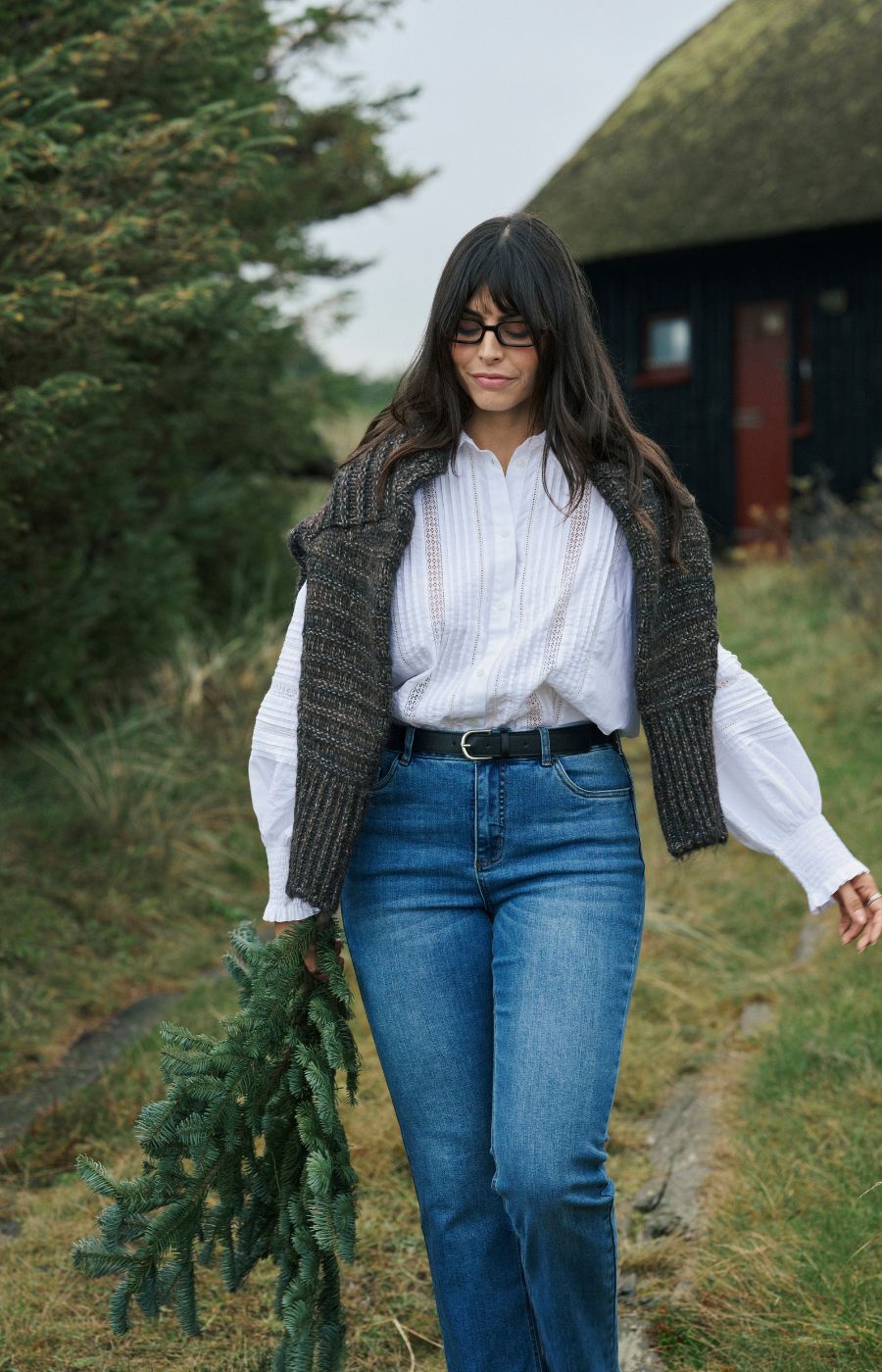 Kaffe Curve Belli White Shirt