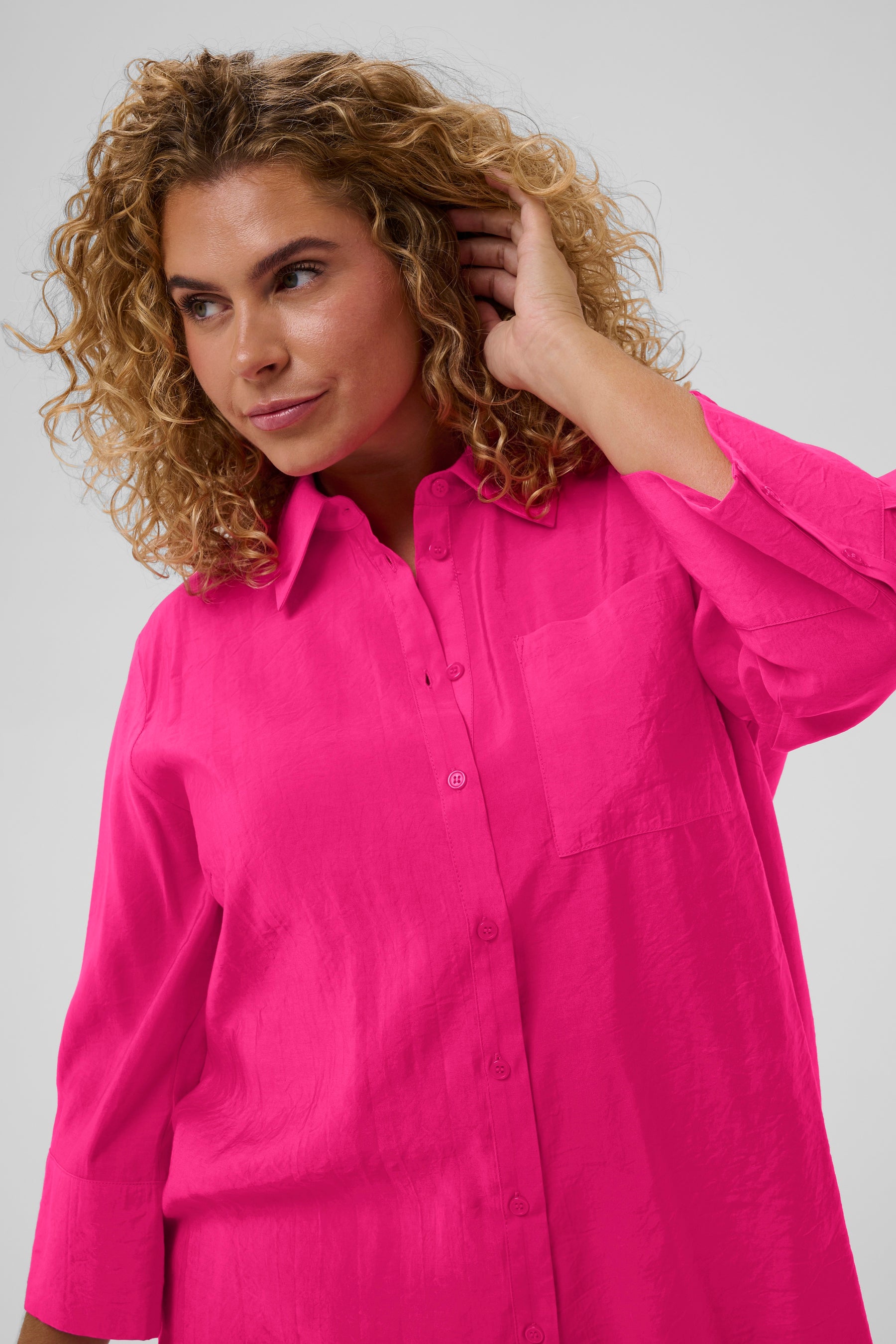 Kaffe Curve Birgit Shirt in Pink 