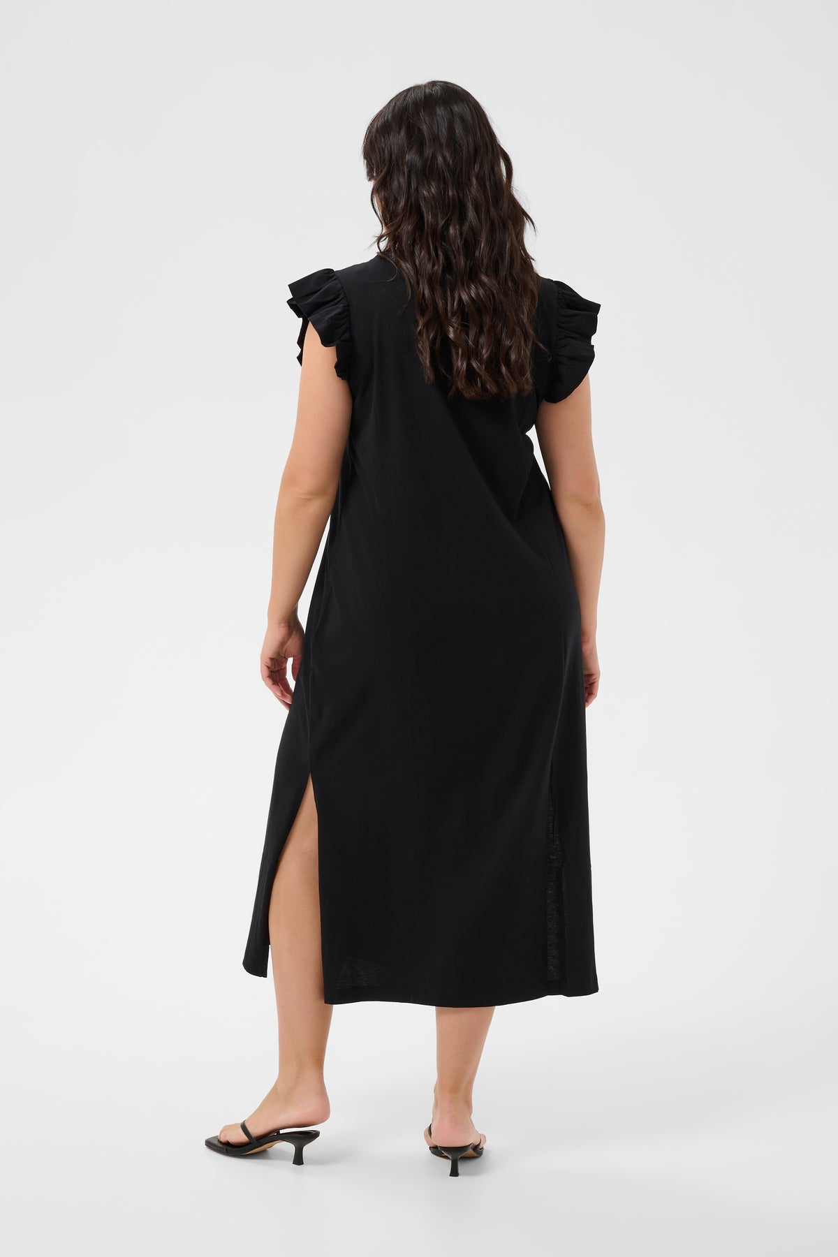 Kaffe Curve Caline Dress in Black 