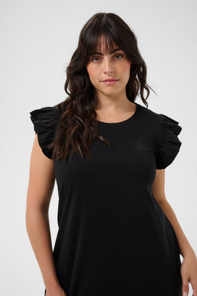 Kaffe Curve Caline Dress in Black  