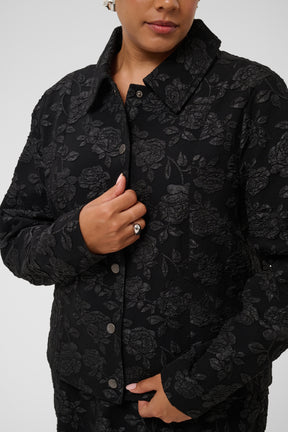 Kaffe Curve Camina Jacket in Black 